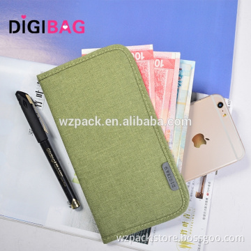 New Arrival Hot Sales Fan Art wallet card holder colorful travel wallet travel ticket wallets